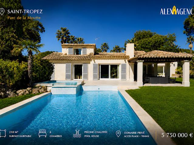 Vente Villa 7 pièces 210 m2 Saint Tropez