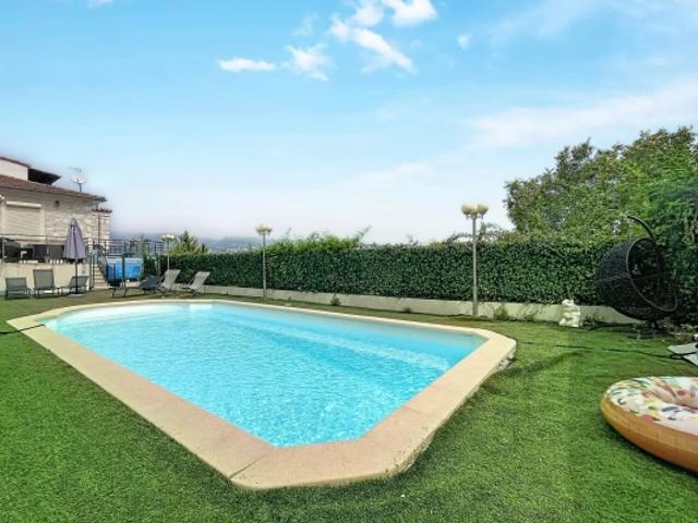 VENTE VILLA 7 PIECES CAGNES SUR MER OUEST / PISCINE