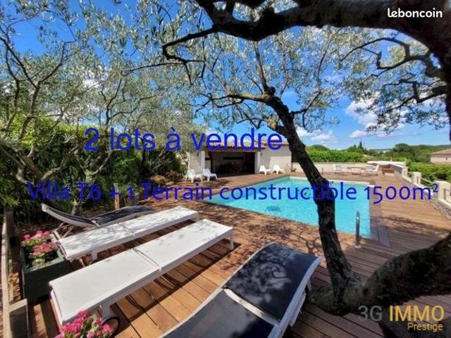 Vente | Villa | 10p | 5ch | 207 m² | Saint Privat des Vieux | Expo Sud | Terrasse · Jardin · Piscine