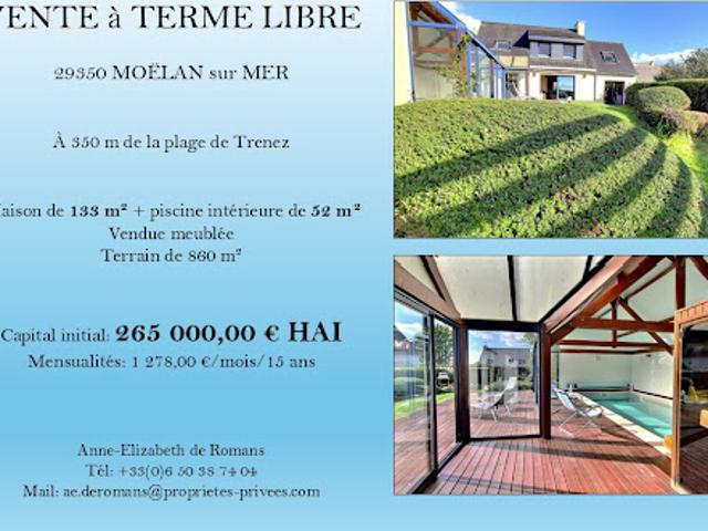Vente Villa 8 pièces 185 m2 Moelan sur mer