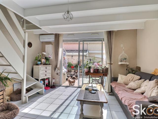 VENTE VILLA 3 PIECES DUPLEX LE GRAU D'AGDE 34300 TERRASSE + JARDIN + PARKING