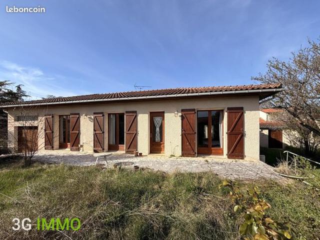 Vente | Villa | 3p | 2ch | 92 m² | La Tour du Crieu | Expo Sud | Terrasse · Jardin