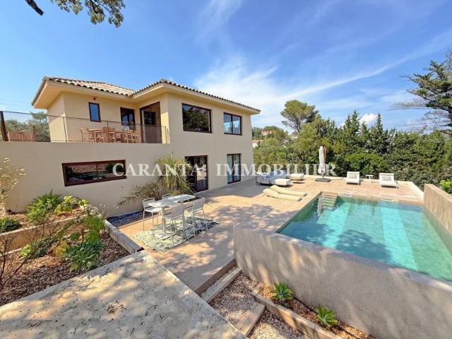 Vente Villa Vue Mer Saint Aygulf comtenporaine rénovée avec