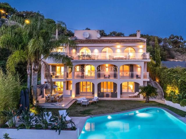 Vente Villa Cannes la Californie avec Vue Mer