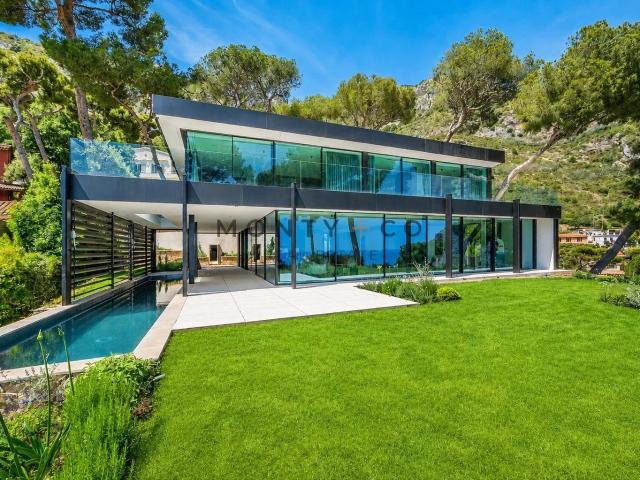 Vente villa contemporaine vue mer à Eze 336m² Eze