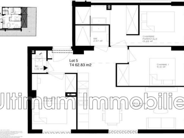 vente appartement 4 Pièce s