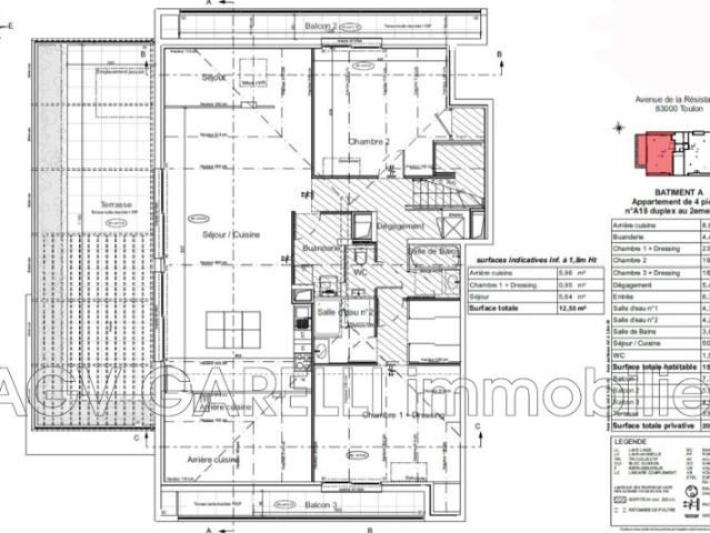 vente appartement 4 Pièce s