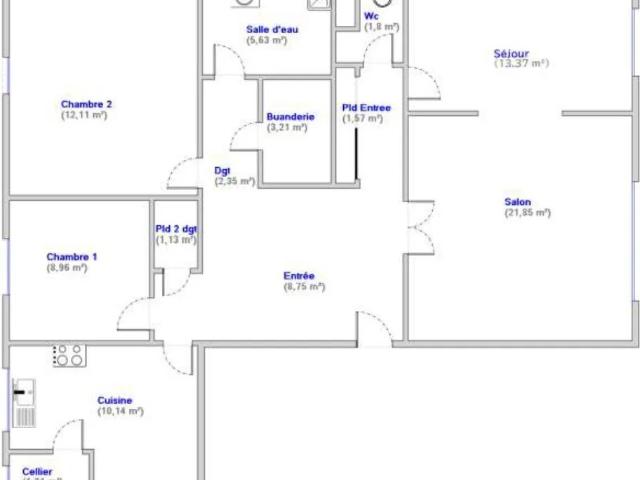 Vente Appartement 4 pièces
