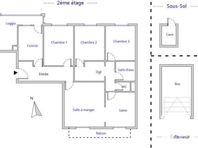 Vente Appartement 4 pièces