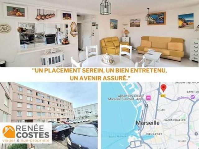 Vente Appartement 4 pièces 67 m2 Marseille 14ème