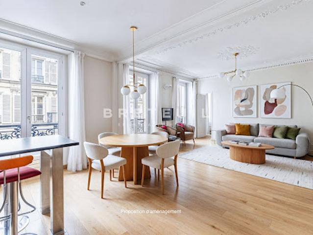 Vente Appartement 4 pièces 69.22 m2 Paris 9ème