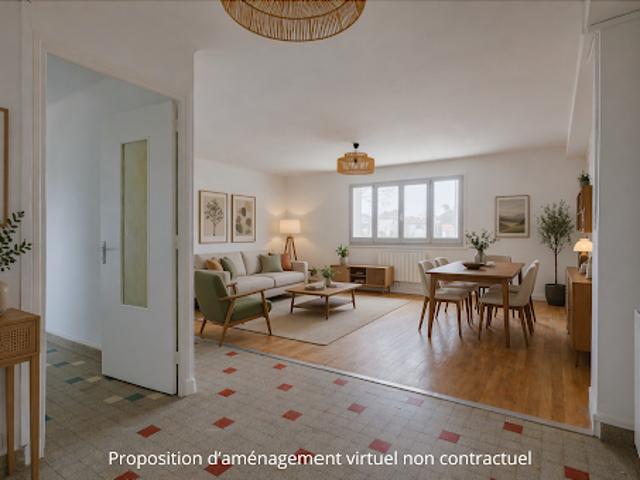 Vente Appartement 4 pièces 73 m2 Francheville