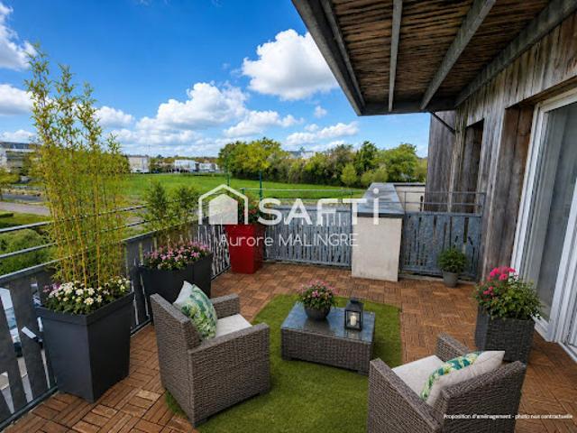 Vente Appartement 4 pièces 73 m2 La Chapelle sur Erdre