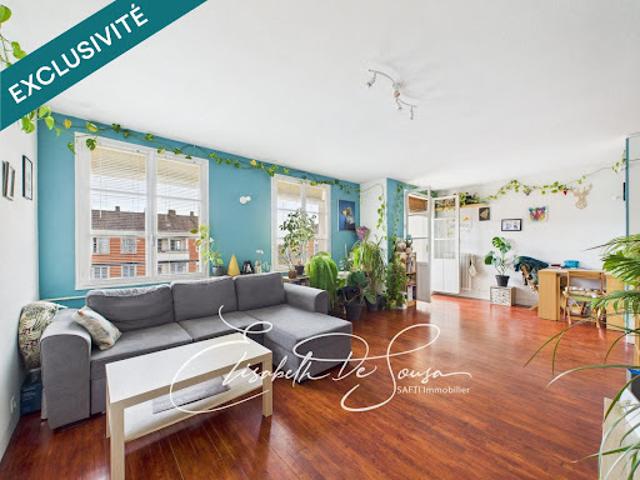 Vente Appartement 4 pièces 71 m2 Vitry sur Seine