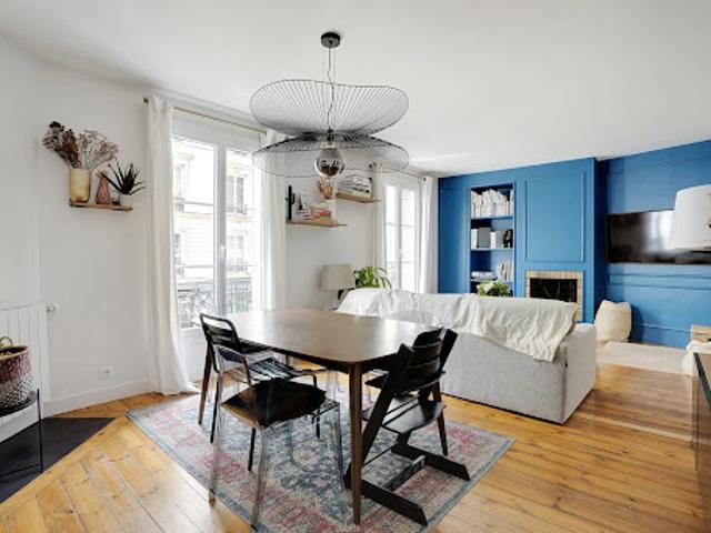 Vente Appartement 4 pièces 71 m2 Paris 18ème