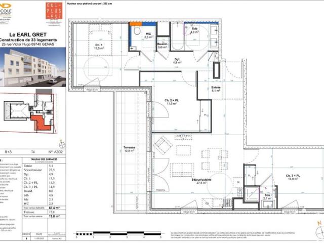 Vente Appartement 4 pièces