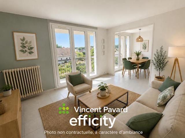 Vente Appartement 4 pièces 72.75 m2 Joue les tours
