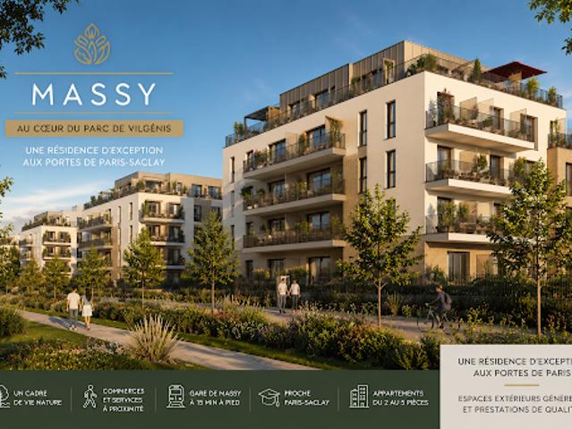 Vente Appartement 4 pièces 74 m2 Massy