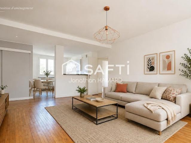 Vente Appartement 4 pièces 74 m2 Nantes