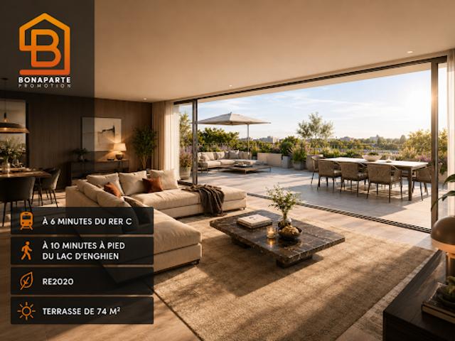 Vente Appartement 4 pièces 74 m2 Saint Gratien