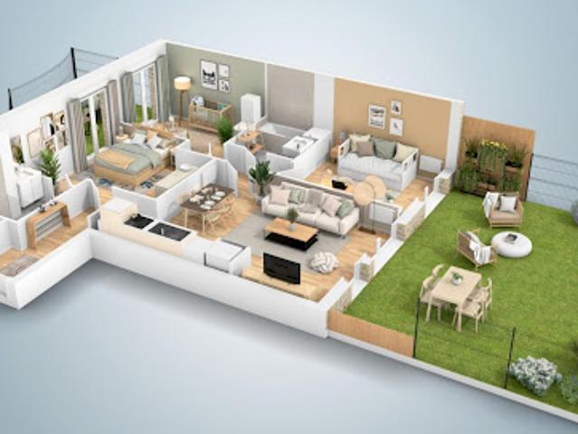 Vente Appartement 4 pièces 75 m2 Le Plessis Trévise