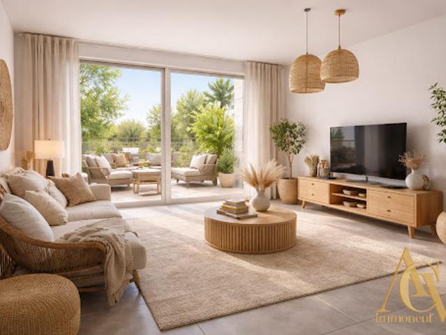 Vente Appartement 4 pièces 83 m2 Châteauneuf Grasse