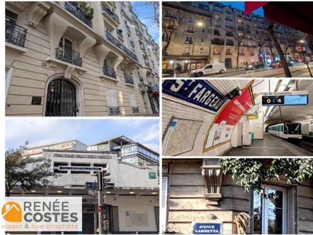 Vente Appartement 4 pièces 83 m2 Paris 20ème