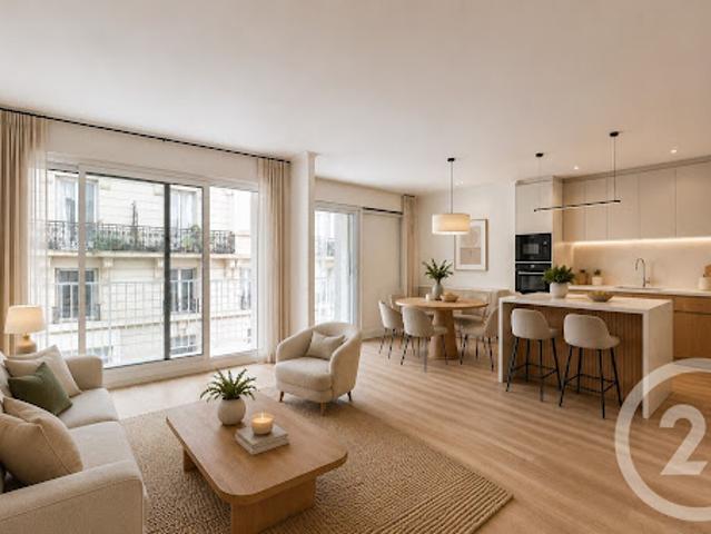 Vente Appartement 4 pièces 80.74 m2 Paris 16ème