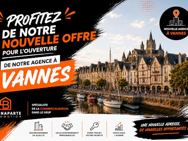 Vente Appartement 4 pièces 80 m2 Vannes