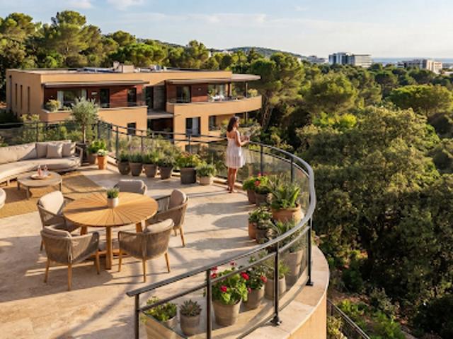 Vente Appartement 4 pièces 80 m2 Valbonne