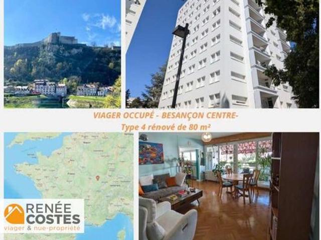 Vente Appartement 4 pièces 80 m2 Besançon