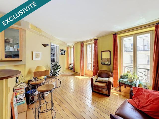 Vente Duplex 4 pièces 80 m2 Paris 19ème