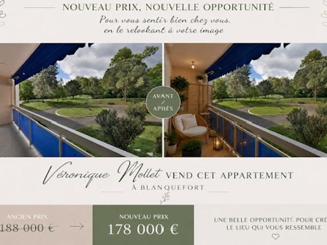Vente Appartement 4 pièces 81 m2 Blanquefort
