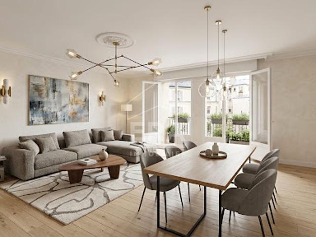 Vente Appartement 4 pièces 81 m2 Paris 19ème