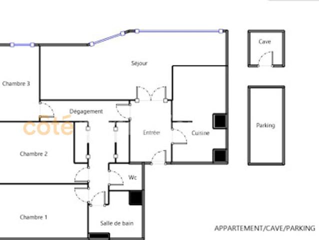 Vente Appartement 4 pièces 82.65 m2 Bagnolet
