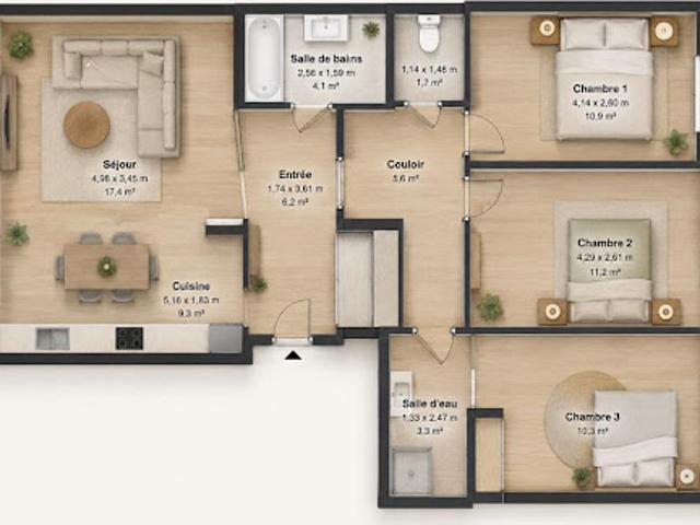 Vente Appartement 4 pièces 82.19 m2 Montrouge
