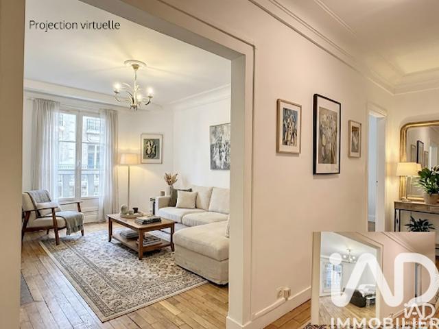 Vente Appartement 4 pièces 82 m2 Paris 16ème