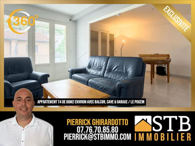 Vente Appartement 4 pièces 84.73 m2 Le Pouzin