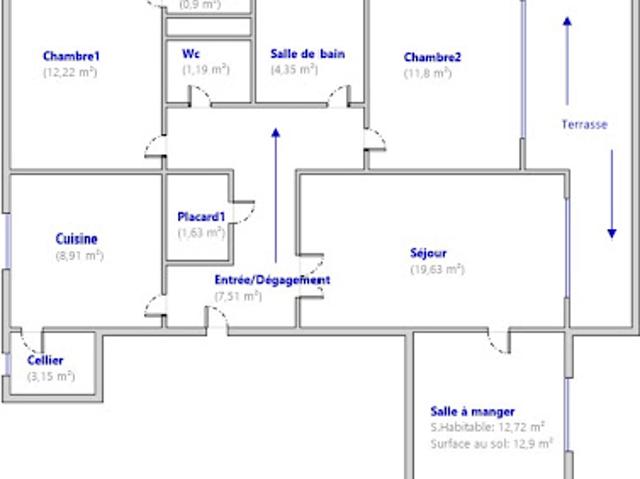 Vente Appartement 4 pièces 84.01 m2 Cachan