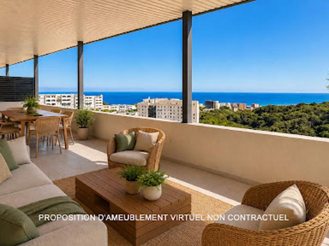 Vente Appartement 4 pièces 84 m2 Bastia