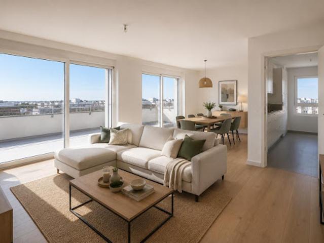 Vente Appartement 4 pièces 84 m2 Nanterre