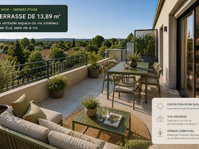 Vente Appartement 4 pièces 85 m2 Aix en Provence