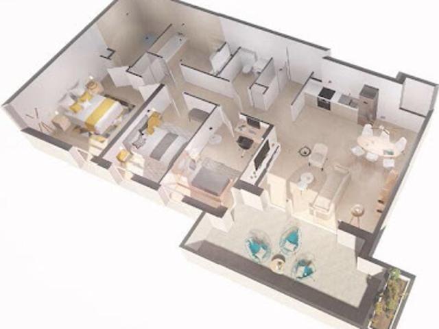 Vente Appartement 4 pièces 85 m2 Cagnes sur Mer