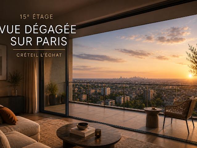 Vente Appartement 4 pièces 85 m2 Creteil