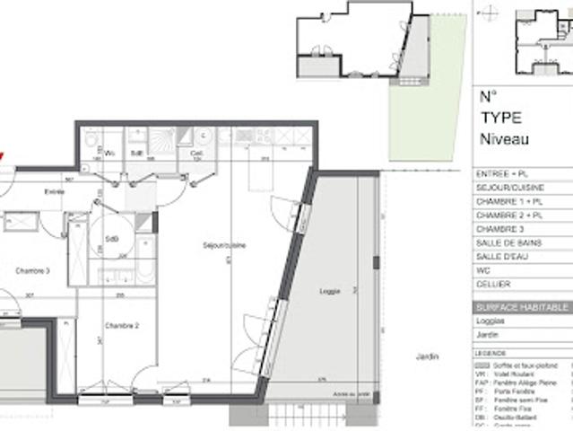 Vente Appartement 4 pièces 85 m2 Merignac