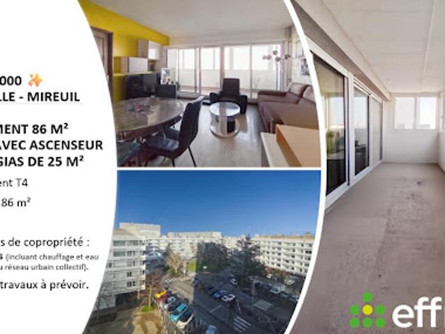 Vente Appartement 4 pièces 86 m2 La Rochelle