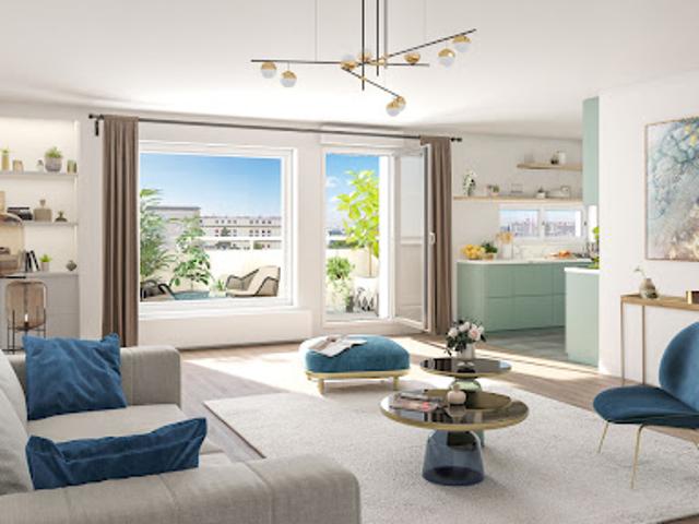 Vente Appartement 4 pièces 86 m2 Saint Denis