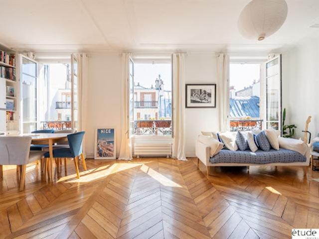 Vente Appartement 4 pièces 88 m2 Paris 18ème