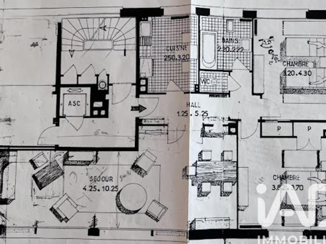 Vente Appartement 4 pièces 88 m2 Sevres