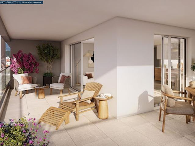 Vente Appartement 4 pièces 89.42 m2 Ajaccio